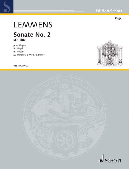 Front Cover Image Sonate No. 2 O filii 