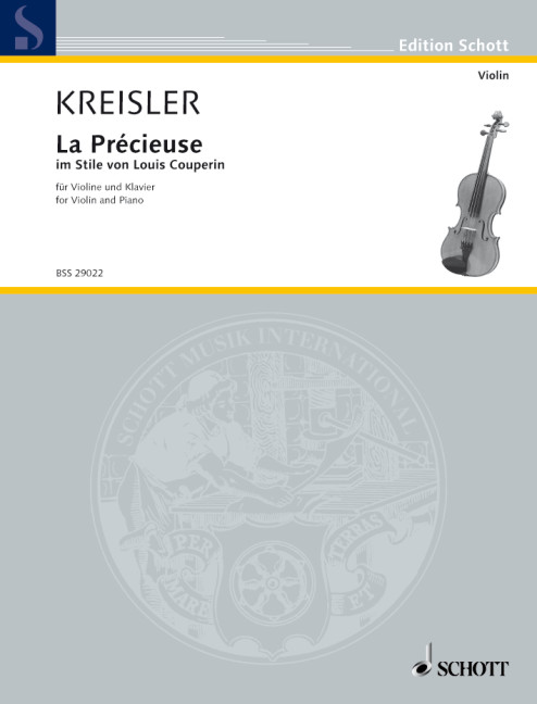 Other Cover Image La Précieuse im Stile von Louis Couperin Nr. 4