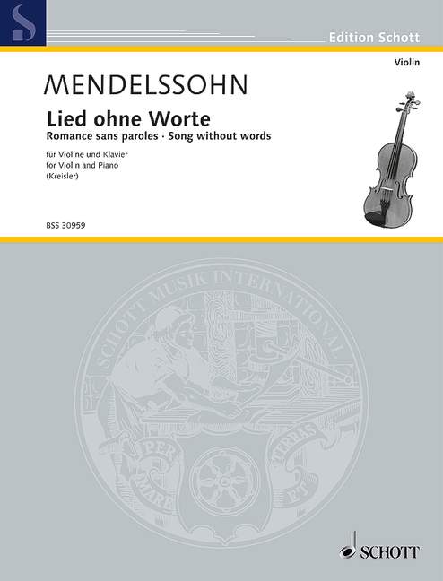 Front Cover Image Lied ohne Worte Nr. 11