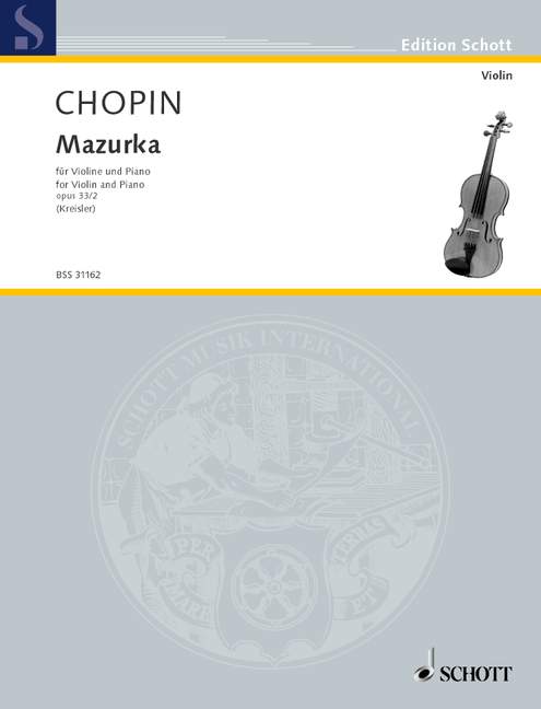 Front Cover Image Mazurka op. 33/2 Nr. 10