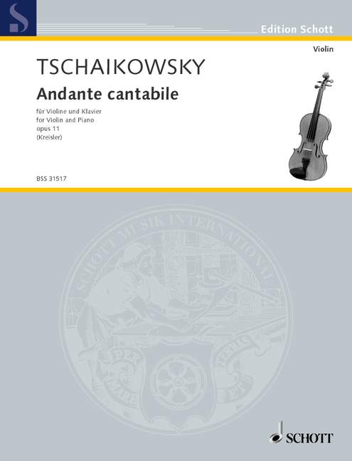 Front Cover Image Andante cantabile op. 11 Nr. 16