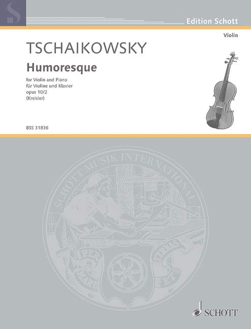 Front Cover Image Humoreske op. 10/2 Nr. 17