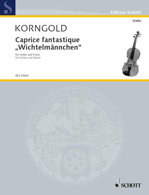 Front Cover Image Caprice fantastique "Wichtelmännchen" 