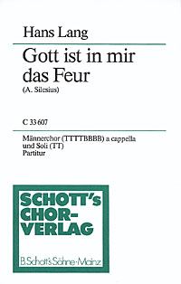 Front Cover Image Gott ist in mir das Feur op. 36 