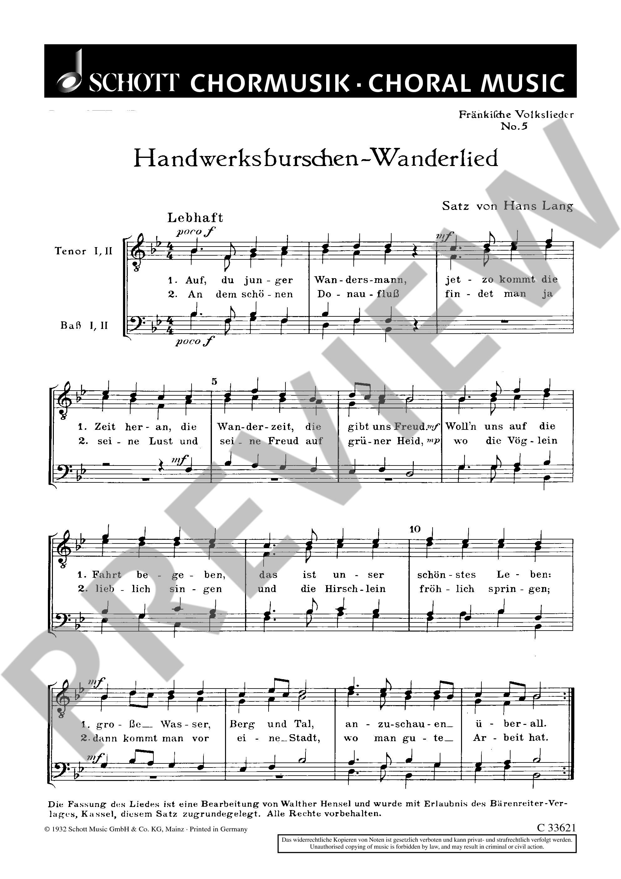 Other Cover Image Fränkische Volkslieder 