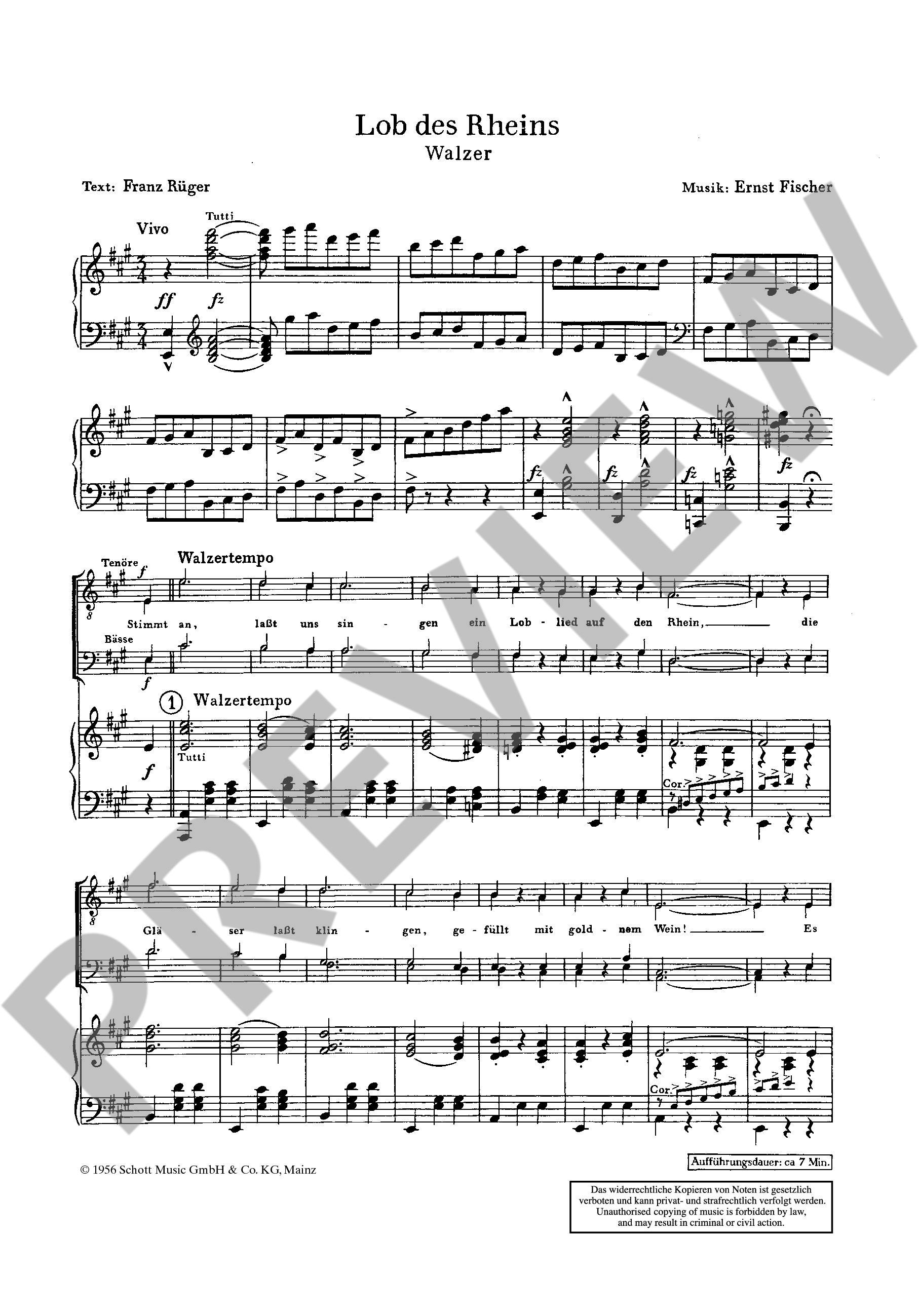 Other Cover Image Lob des Rheins 