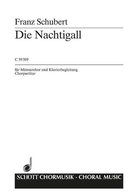 Front Cover Image Die Nachtigall op. 11/2 