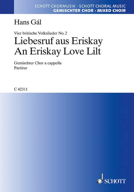 Front Cover Image Vier britische Volkslieder 