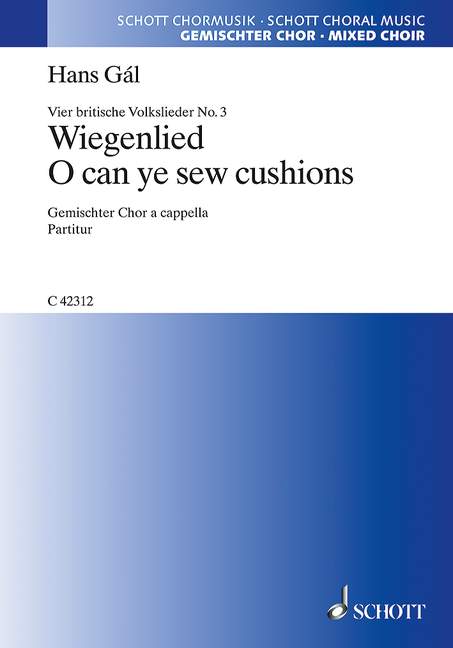 Front Cover Image Vier britische Volkslieder 