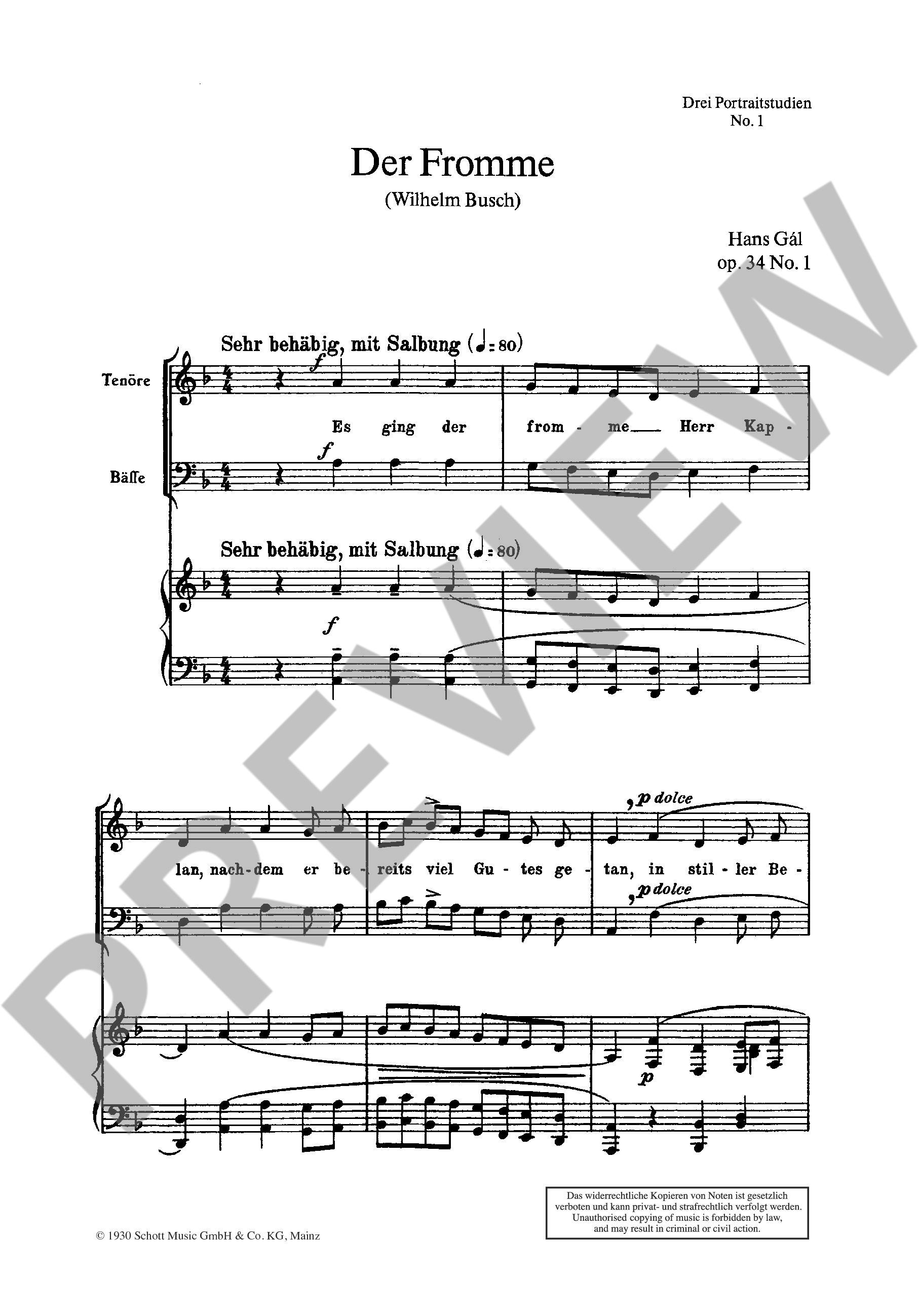 Other Cover Image Drei Porträtstudien op. 34 