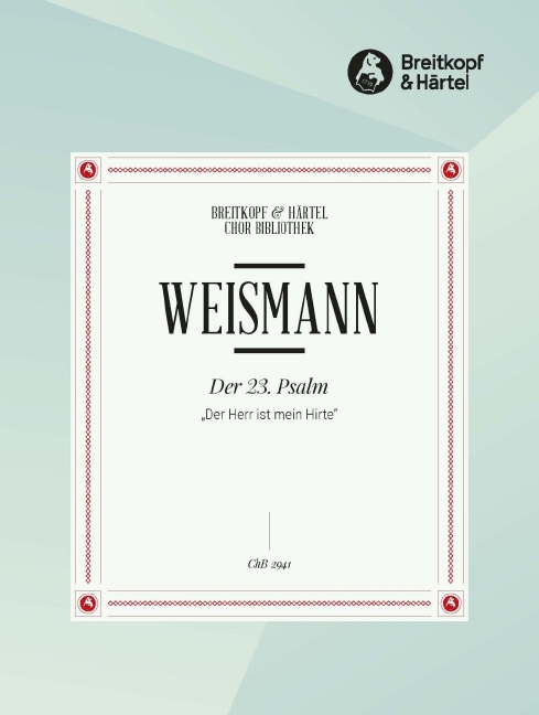 Other Cover Image Der 23. Psalm „Der Herr ist mein Hirte“ (1954)