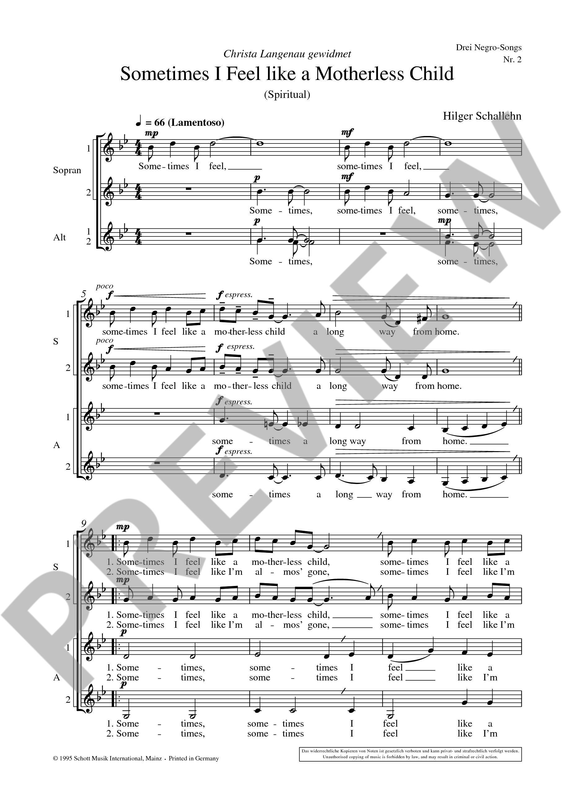 Other Cover Image Drei Negro-Songs 