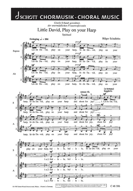 Other Cover Image Drei Negro-Songs 