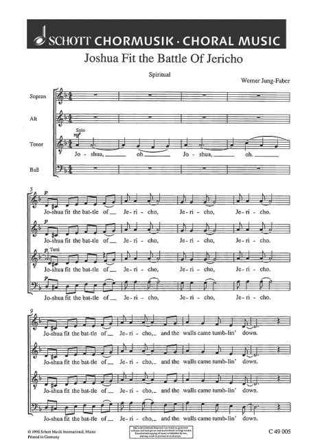 Front Cover Image Spirituals 