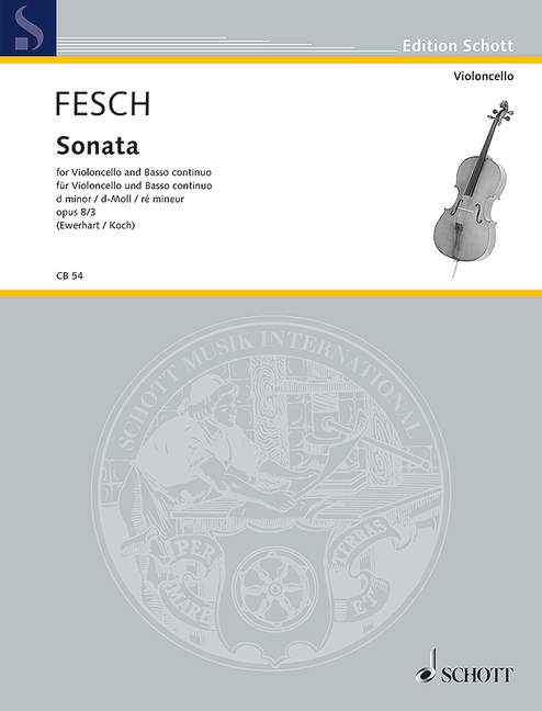 Front Cover Image Sonata op. 8 