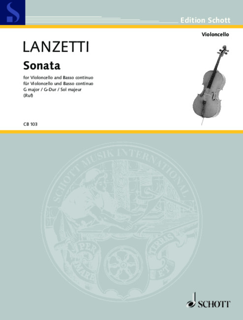 Other Cover Image Sonata G-Dur op. 1/1 