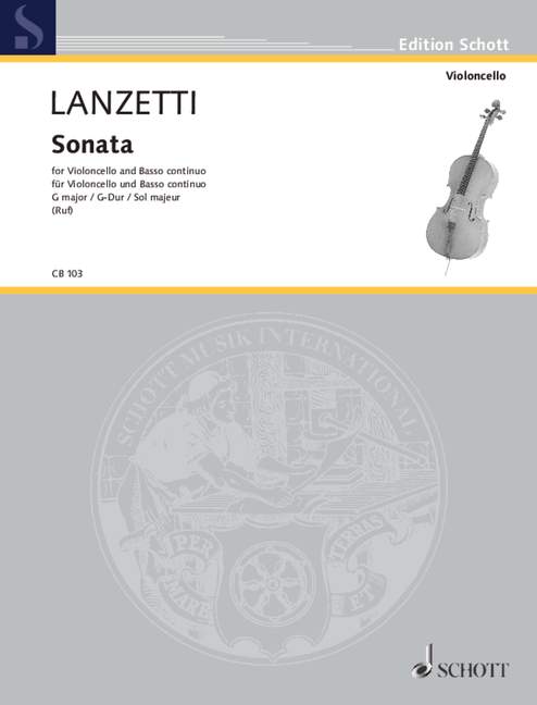 Front Cover Image Sonata G-Dur op. 1/1 