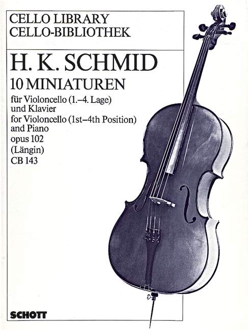 Front Cover Image 10 Miniaturen op. 102 