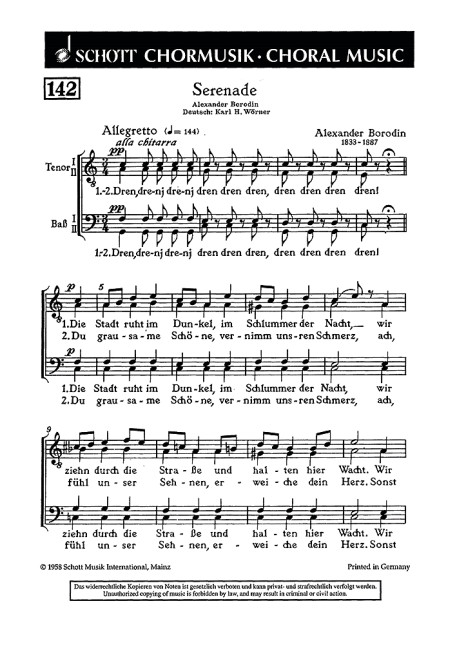 Front Cover Image Serenade 