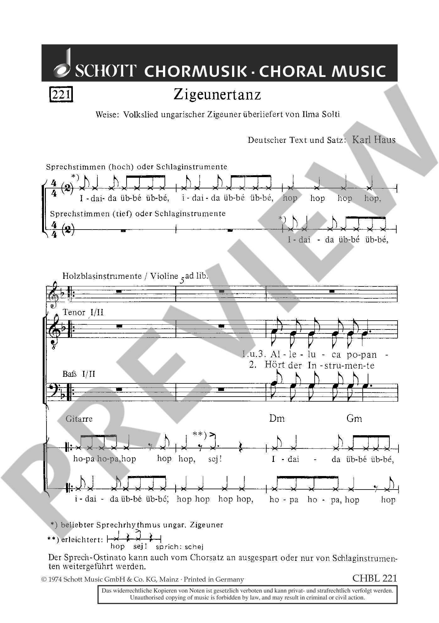 Other Cover Image Zigeunertanz 