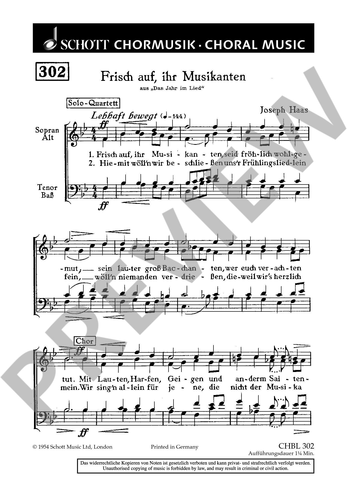 Other Cover Image Frisch auf, ihr Musikanten 