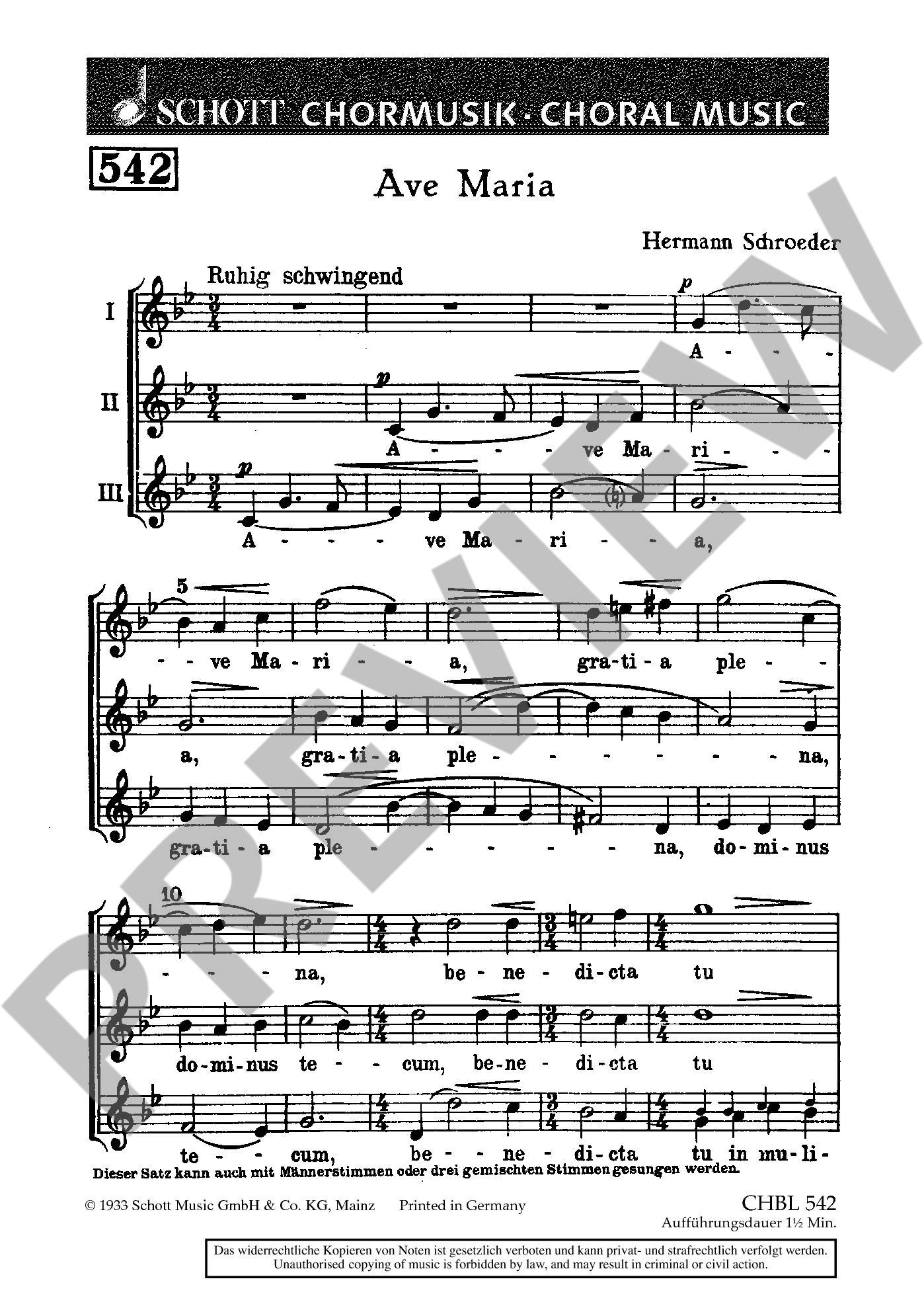 Other Cover Image Ave Maria, gratia plena 