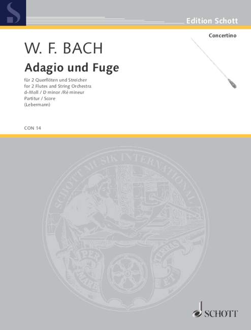 Front Cover Image Adagio und Fuge d-Moll Falck 65 