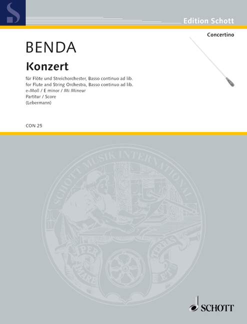 Front Cover Image Konzert e-Moll 