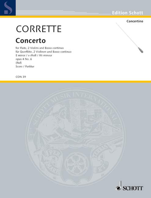 Front Cover Image Concerto e-Moll op. 4/6 