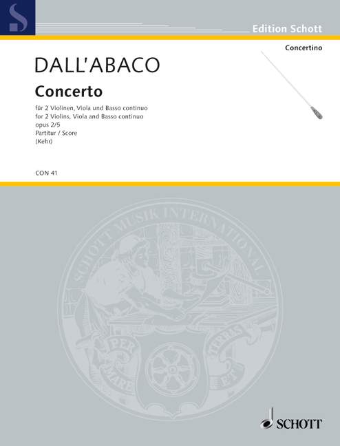 Front Cover Image Concerto g-Moll op. 2/5 