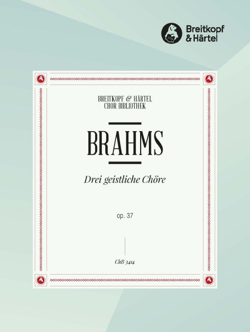 Other Cover Image Drei geistliche Chöre op. 37