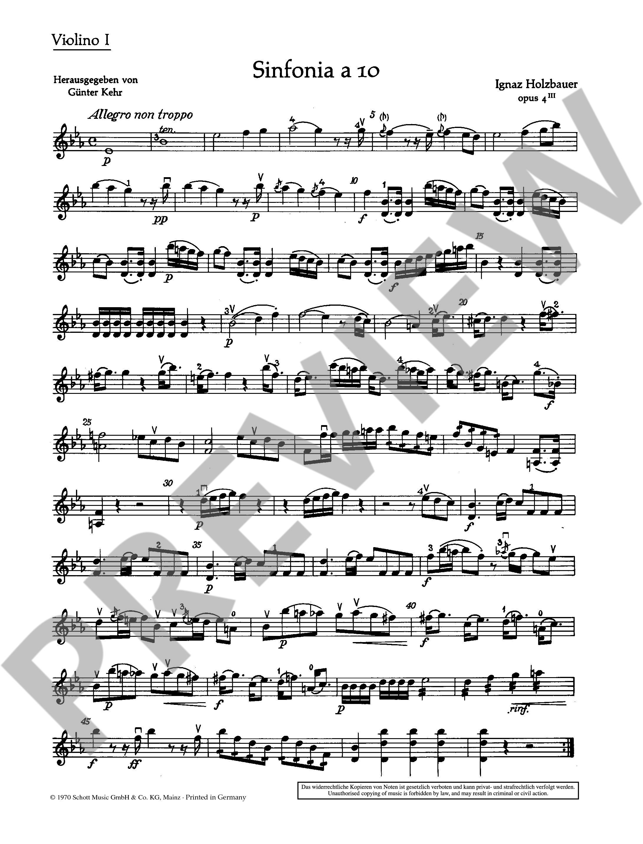 Other Cover Image Sinfonia a 10 op. 4/3 