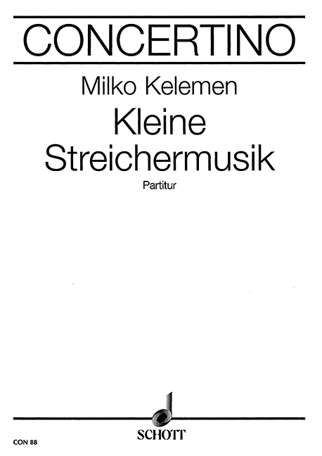 Front Cover Image Kleine Streichermusik 