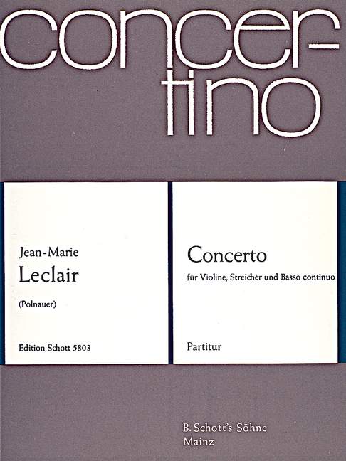 Front Cover Image Concerto B-Dur op. 10/1 