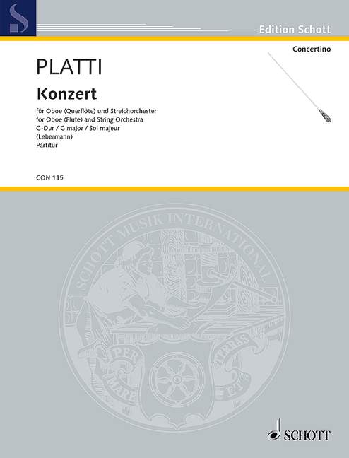 Front Cover Image Konzert G-Dur 