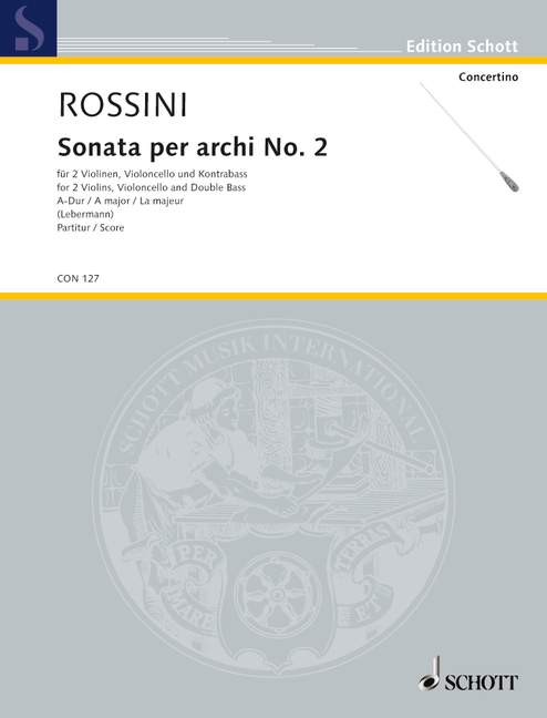 Front Cover Image Sonata per archi 