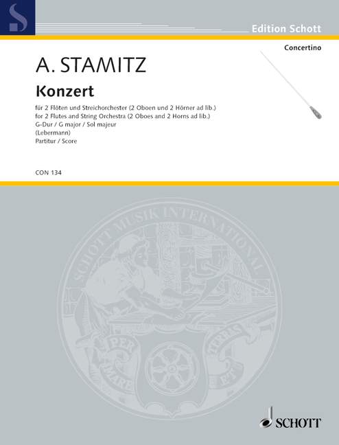 Front Cover Image Konzert G-Dur 