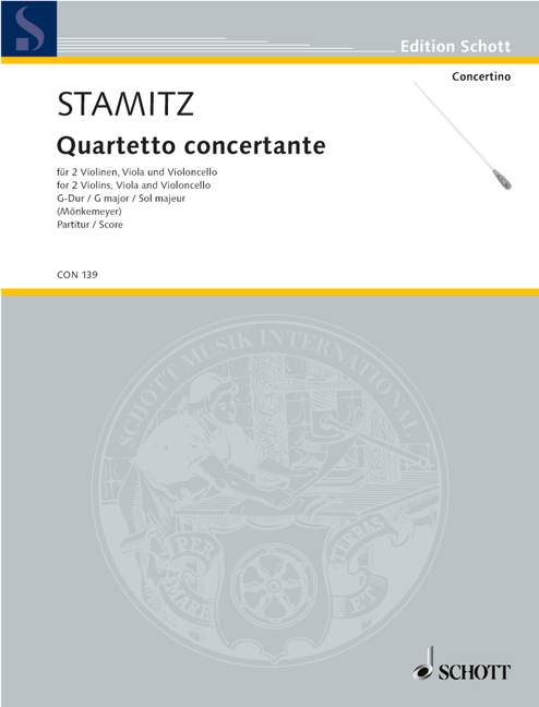 Front Cover Image Quartetto concertante G-Dur 