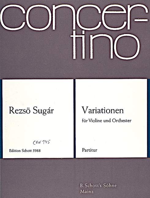 Front Cover Image Variationen 