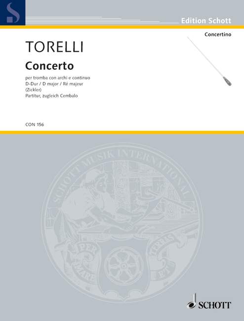 Front Cover Image Concerto D-Dur G 9 