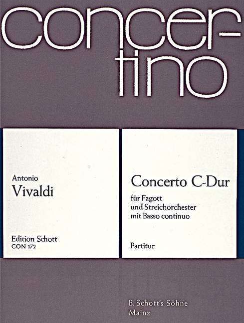 Front Cover Image Concerto C-Dur RV 472/PV 45 