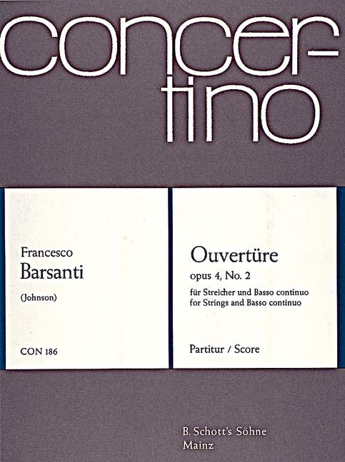 Front Cover Image Ouvertüre d-Moll op. 4/2 