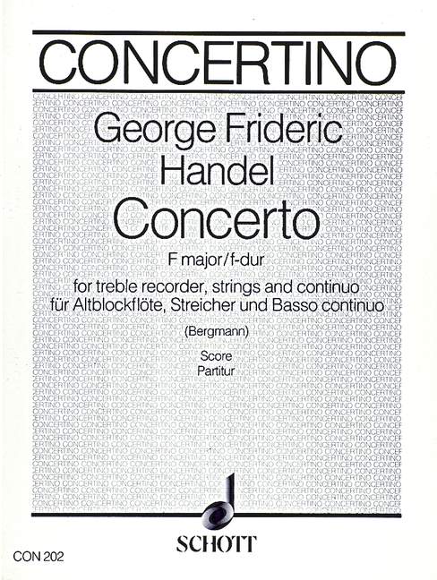 Front Cover Image Concerto F-Dur 