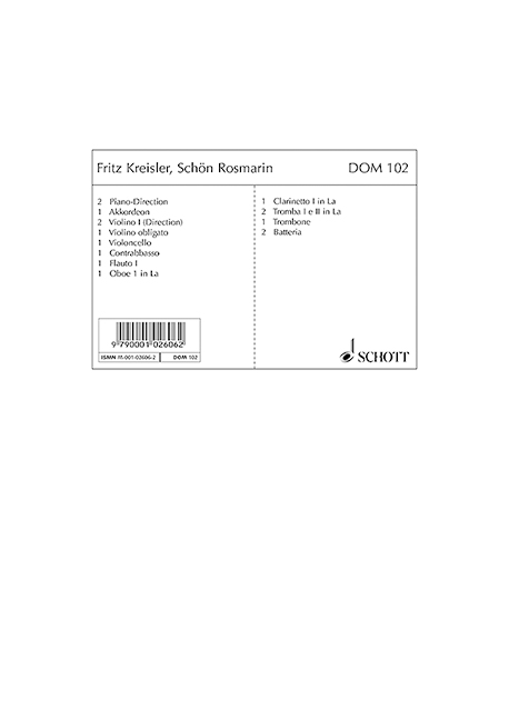 Front Cover Image Schön Rosmarin 