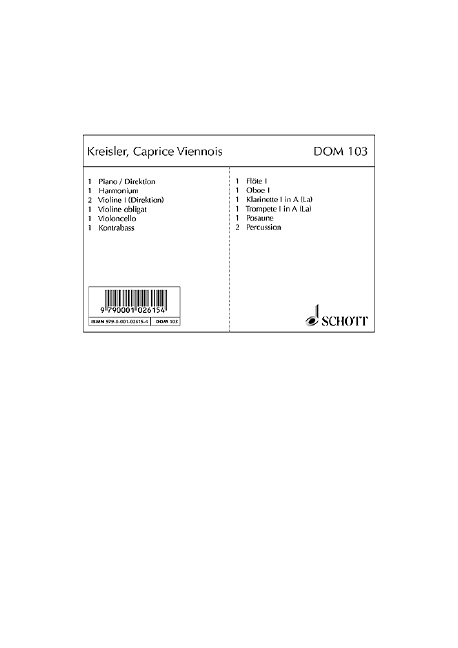 Front Cover Image Caprice Viennois 