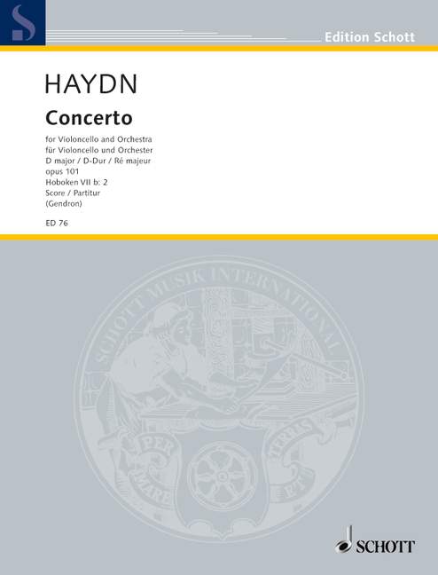 Front Cover Image Concerto D-Dur op. 101 Hob. VIIb:2 
