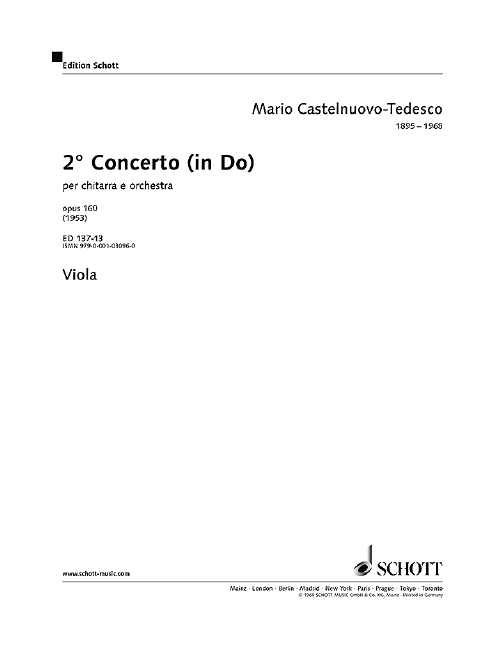 Front Cover Image 2. Concerto in C op. 160 