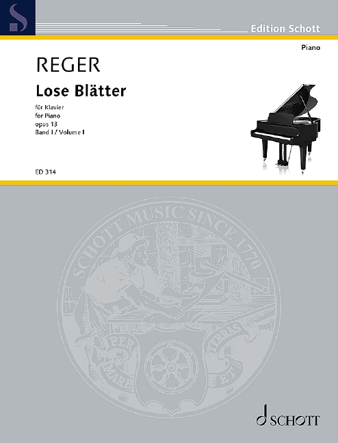 Front Cover Image Lose Blätter op. 13 Band 1