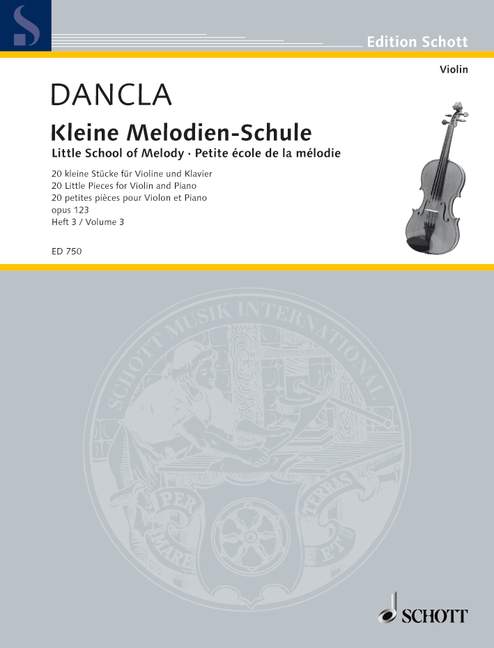 Front Cover Image Kleine Melodien-Schule op. 123 