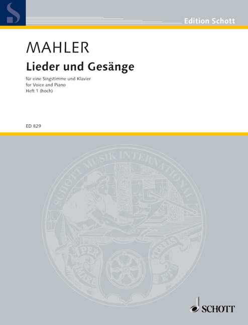 Front Cover Image Lieder und Gesänge 